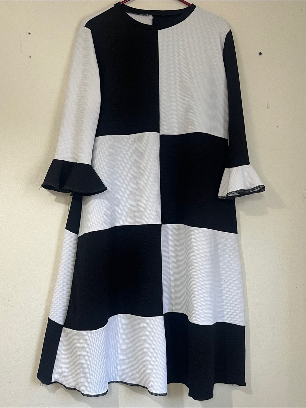 Custom Color Block Dress